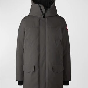 Canada Goose Men's Charcoal Hooded Performance Jacket